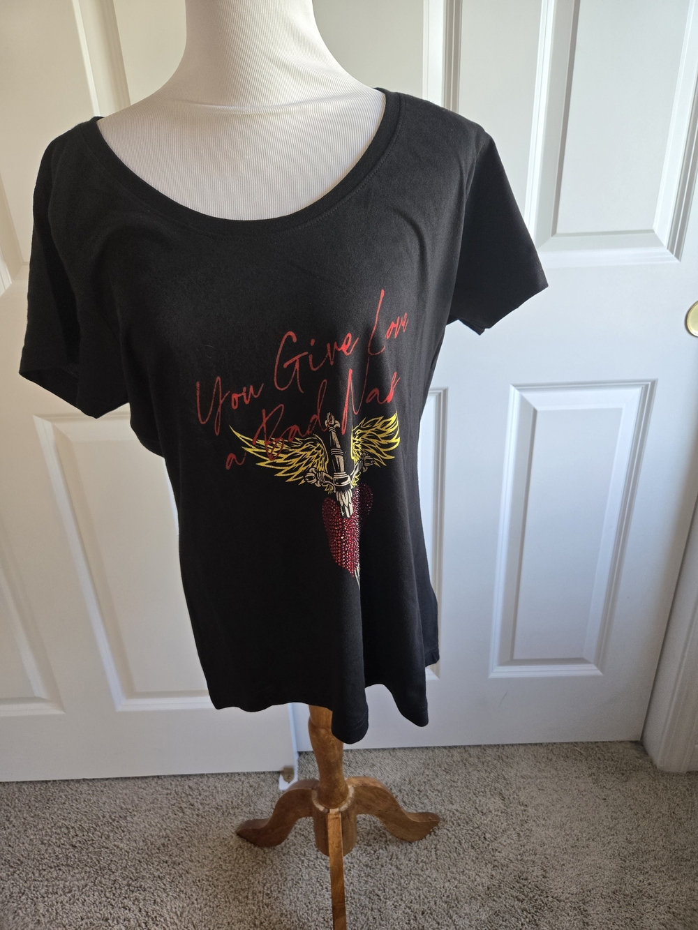 NWOT - You Give Love A Bad Name - Bon Jovi - Large